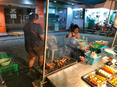 Late night street food